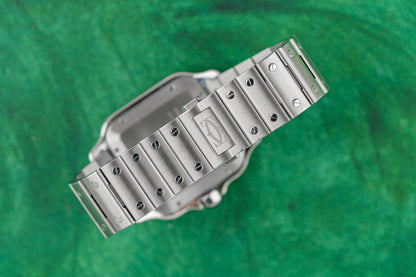 Cartier Santos De Cartier WSSA0048 Large Blue Dial Stainless Steel 2023