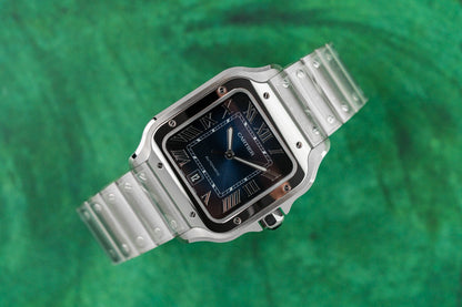 Cartier Santos De Cartier WSSA0030 Large Size Blue Dial 2024 Model New