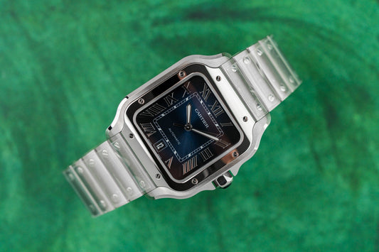 Cartier Santos De Cartier WSSA0030 Large Size Blue Dial 2024 Model New