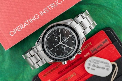 Omega Speedmaster Moonwatch Crystal Sapphire 311.30.42.30.01.006 Stainless Steel 2018