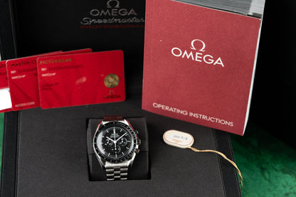 Omega Speedmaster Moonwatch 310.30.42.50.01.001 Hesalite Brand New Available by Order