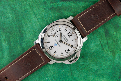 Panerai Luminor Marina Logo PAM00660 White Dial Stainless Steel 2016