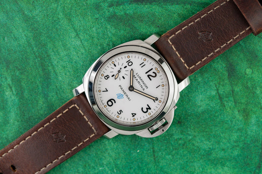 Panerai Luminor Marina Logo PAM00660 White Dial Stainless Steel 2016
