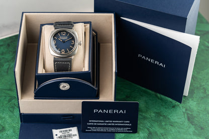 Panerai Radiomir Origine 45mm Blue Dial PAM01335 2025 Model