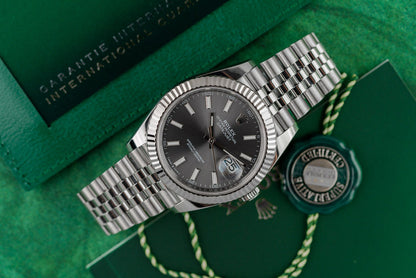 Rolex Datejust 41 126334 Rhodium Dial Stainless Steel Jubilee 2021 Model