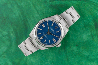 Rolex Oyster Perpetual 41 134300 Med Blue Dial Stainless Steel 2025