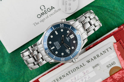 Omega Seamaster Professional 2531.80 Blue Dial Stainless Steel