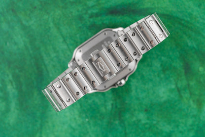 Cartier Santos De Cartier WSSA0029 Medium White Dial Stainless Steel 2025