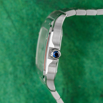 Cartier Santos De Cartier WSSA0029 Medium White Dial Stainless Steel 2025